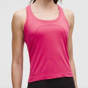 Lululemon Swiftly Tech Racerback 2.0 *Race Length Size 18 NWT Raspberry Coulis